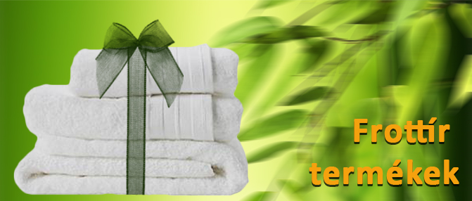 Frottír termékek
